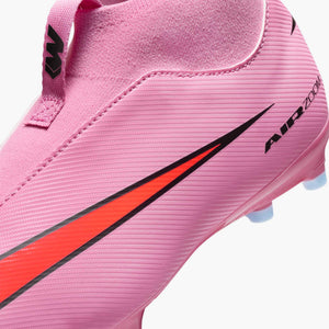 NIKE JR ZM SUPERFLY 10 ACADEMY FG MAGIC FLAMINGO