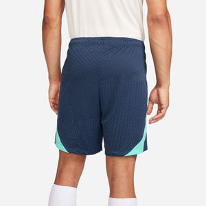 NIKE DRI-FIT STRIKE SHORT NAVY/TURQUOISE