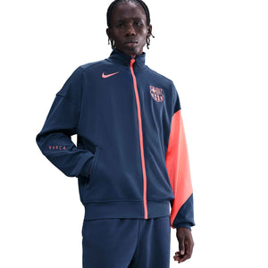 NIKE BARCELONA 25-26 ANTHEM JACKET MIDNIGHT NAVY/MANGO