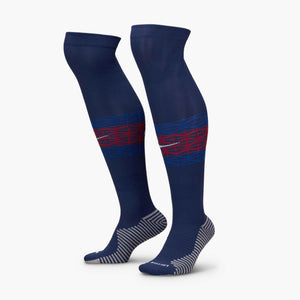 NIKE PSG 25-26 HOME SOCK MIDNIGHT NAVY/UNI RED