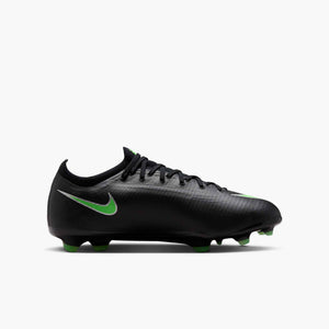 NIKE JR ZM VAPOR 17 PRO FG BLACK/ILLUSION GREEN