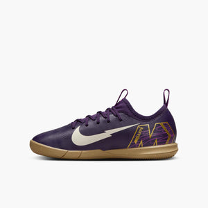 NIKE JR ZM VAPOR 16 ACADEMY IC MBAPPE GRAND PURPLE/IVORY