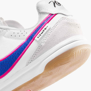 NIKE JR TIEMPO STREETGATO IC WHITE/RACER BLUE/PINK