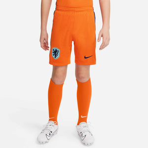 NIKE JR NEDERLAND EURO24 HOME SHORT SAFETY ORANGE/BLUE VOID