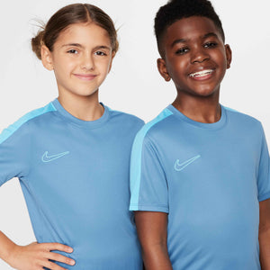 NIKE JR ACADEMY23 SS TOP AEGEAN STORM/BALTIC BLUE
