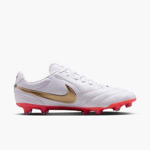 NIKE TIEMPO LIGERA PRO FG WHITE/BRIGHT CRIMSON
