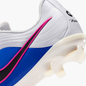 NIKE JR TIEMPO MAESTRO ACADEMY FG WHITE/RACER BLUE