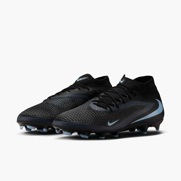 NIKE PHANTOM 6 HIGH ACADEMY FG BLACK/ICE BLUE