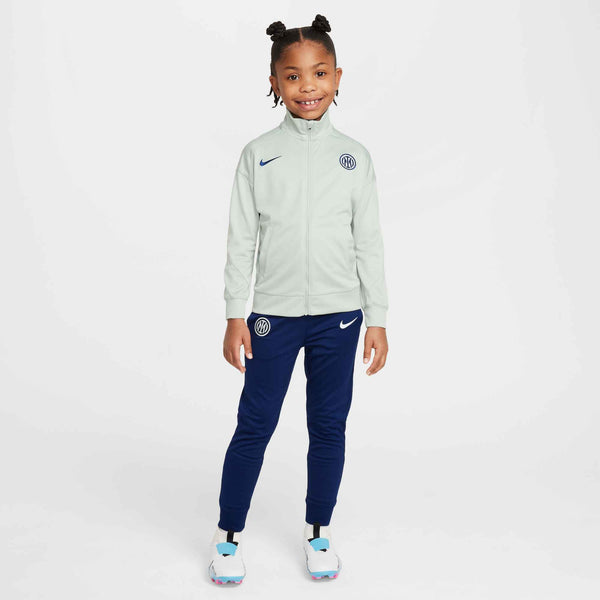 NIKE JR INTER 25-26  STRIKE LB TRACK SUIT GREY HAZE/BLUE VOID