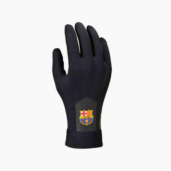 NIKE BARCELONA THERMA-FIT GLOVE BLACK/AMARILLO