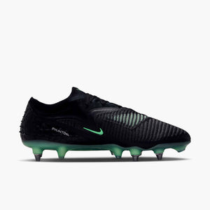 NIKE PHANTOM 6 LOW ELITE SG BLACK/ILLUSION GREEN
