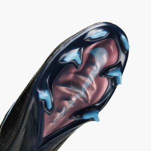 NIKE ZM VAPOR 16 ELITE FG BLACK/ICE BLUE