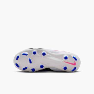 NIKE JR PHANTOM 6 HIGH ACADEMY FG RACER BLUE/PINK BLAST