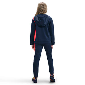 NIKE JR BARCELONA 25-26 HOODED TRACKSUIT MIDNIGHT NAVY/MANGO