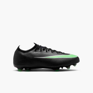 NIKE JR ZM VAPOR 17 PRO FG BLACK/ILLUSION GREEN
