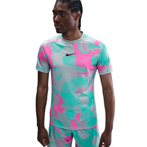 NIKE ACADEMY25 PLUS SS TOP HYPER PINK/OCEAN CUBE
