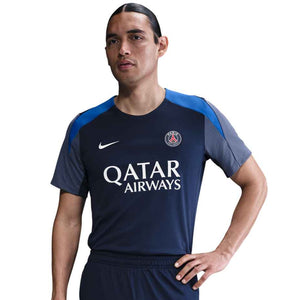 NIKE PSG 25-26 STRIKE SS TOP MIDNIGHT NAVY/DIFFUSED BLUE