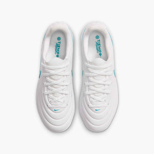 NIKE JR TIEMPO MAESTRO ACADEMY FG WHITE/DUSTY CACTUS