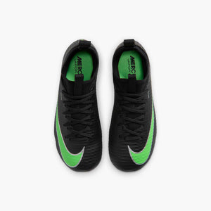 NIKE JR ZM VAPOR 17 ACADEMY LK FG BLACK/ILLUSION GREEN