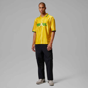 NIKE BRAZIL WC26 JORDAN POLO TOP VARSITY MAIZE
