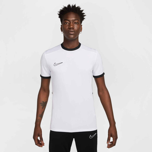 NIKE DRY-FIT ACADEMY25 SS TOP WHITE/WOLF GREY
