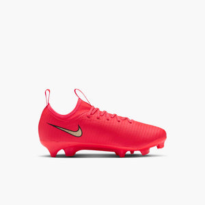 NIKE JR ZM VAPOR 17 ACADEMY LK FG BRIGHT CRIMSON/BLUR