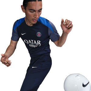 NIKE PSG 25-26 STRIKE SS TOP MIDNIGHT NAVY/DIFFUSED BLUE
