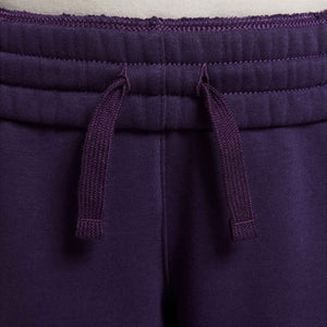 NIKE JR MBAPPE CLUB FLEECE PANT GRAND PURPLE/IVORY