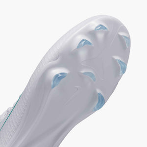 NIKE JR ZM VAPOR 17 PRO FG WHITE/DUSTY CACTUS