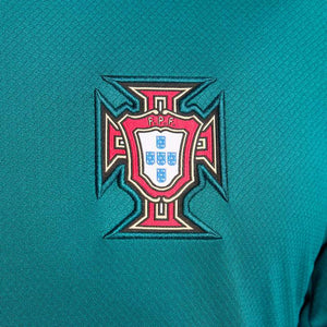 NIKE PORTUGAL EURO2024 STRIKE SS TOP KINETIC GREEN