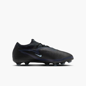 NIKE JR PHANTOM 6 LOW PRO FG BLACK/ICE BLUE