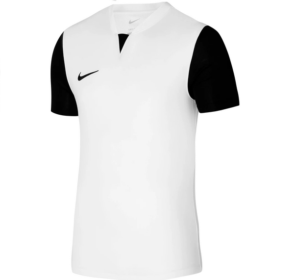 NIKE DRY-FIT TROPHY V SS JERSEY WHITE/BLACK