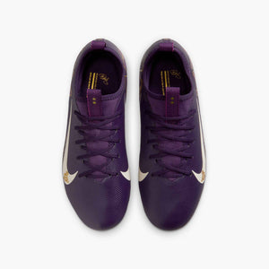 NIKE JR ZM VAPOR 16 ACADEMY FG MBAPPE GRAND PURPLE/IVORY