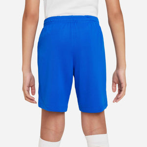 NIKE JR BARCELONA 23-24 AWAY SHORT ROYAL BLUE/WHITE