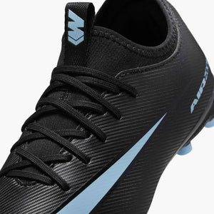 NIKE JR ZM VAPOR 16 ACADEMY FG BLACK/ICE BLUE