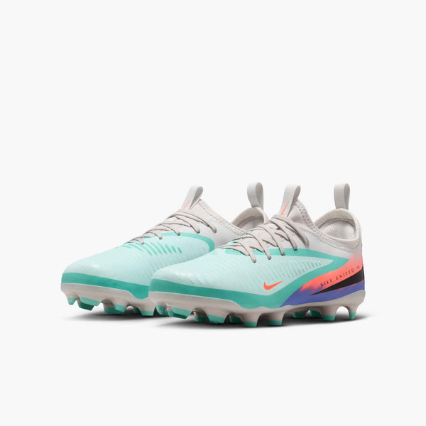 NIKE JR PHANTOM 6 LOW ACADEMY FG UNITED PISTACHIO FROST