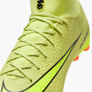 NIKE ZM SUPERFLY 10 ACADEMY FG LIMELIGHT/HYPER CRIMSON