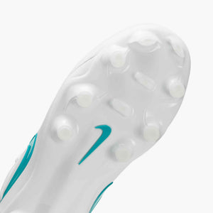 NIKE JR TIEMPO MAESTRO ACADEMY FG WHITE/DUSTY CACTUS