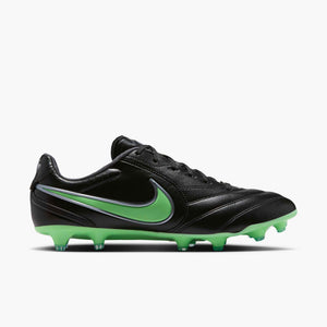 NIKE TIEMPO LIGERA PRO FG BLACK/ILLUSION GREEN