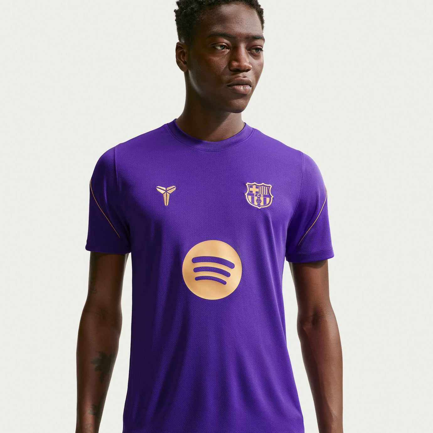 NIKE BARCELONA 26-27 STRIKE SS TOP FIELD PURPLE