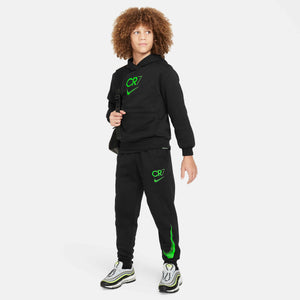 NIKE JR CR7 DRI-FIT PANT BLACK/GREEN STRIKE