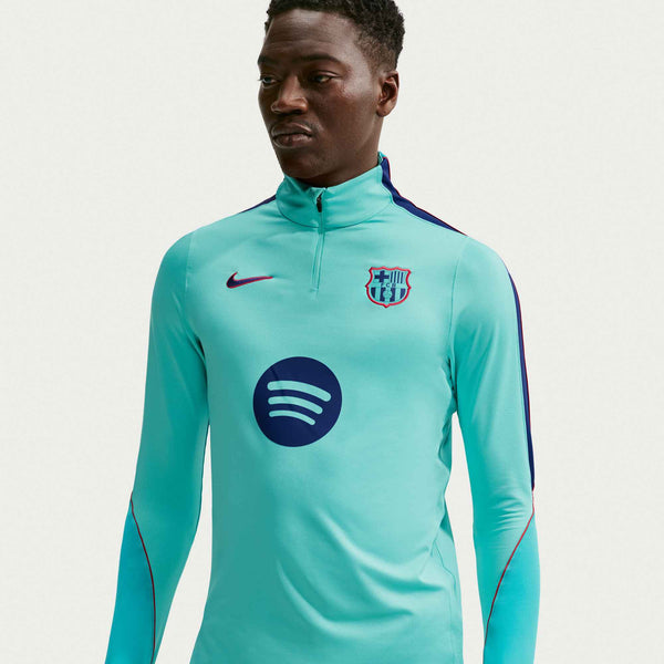 NIKE BARCELONA 26-27 STRIKE DRILL TOP GREEN FROST/DUSTY