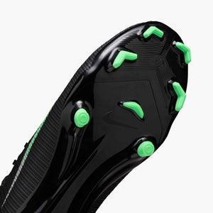 NIKE ZM VAPOR 17 ACADEMY FG BLACK/ILLUSION GREEN