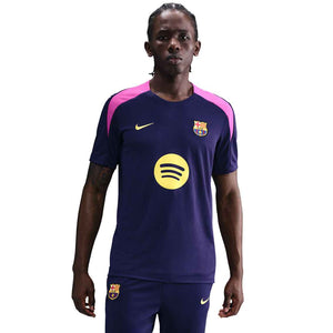 NIKE BARCELONA 25-26 STRIKE SS TOP IMPERIAL PURPLE/MIDWEST GOLD