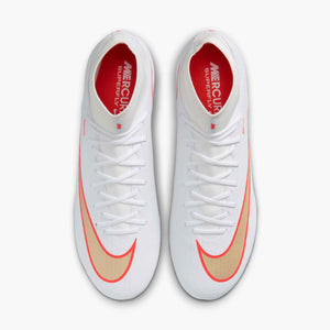 NIKE ZM SUPERFLY 11 ACADEMY FG WHITE/BRIGHT CRIMSON