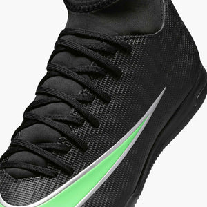 NIKE ZM SUPERFLY 11 CLUB IC BLACK/ILLUSION GREEN