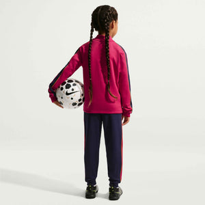 NIKE JR BARCELONA 26-27 STRIKE LB TRACKSUIT NOBLE RED/MINERAL YELLOW