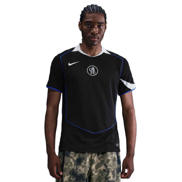 NIKE CHELSEA 25-26 THIRD JERSEY BLACK/FIELD SILVER