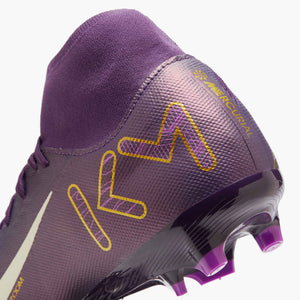 NIKE ZM SUPERFLY 10 ACADEMY FG MBAPPE GRAND PURPLE/IVORY