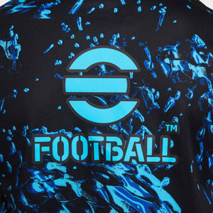 NIKE JR INTER 25-26 PRE-MATCH JERSEY CHLORINE BLUE/BLACK